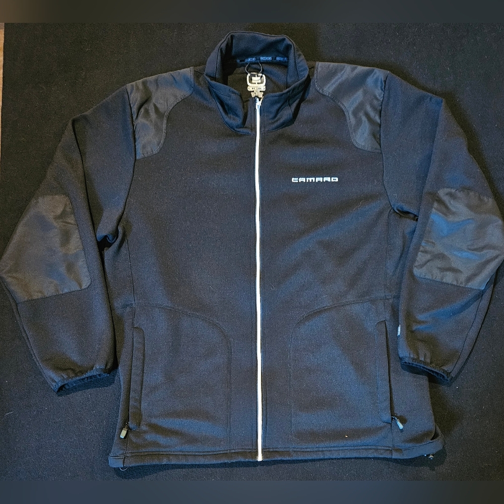 Ogio Endurance Black Full Zip Mens Jacket‎ Camaro Embroidered Size 2XL